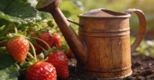Czym podlewać truskawki? Poznaj sekrety zdrowych i obfitych plonów