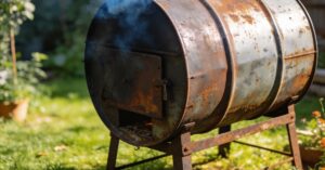 Wędzarnia z beczki: jak zbudować ją krok po kroku – poradnik DIY