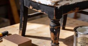 Postarzanie mebli: jak postarzyć meble metodą przecierki i shabby chic