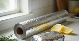 Folia aluminiowa strony: która trzyma ciepło, a która służy do pieczenia?