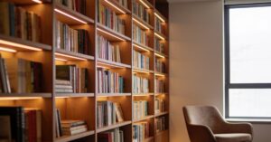 Salon z książkami: aranżacje i najlepsze pomysły na stylową biblioteczkę
